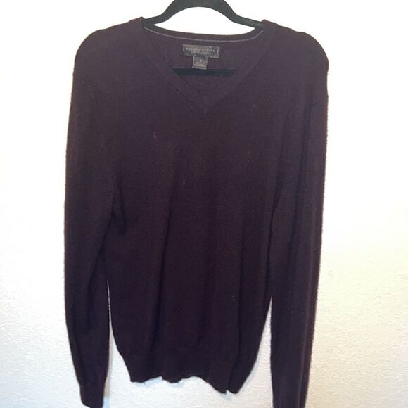 Mens Purple 100% Casheme Sweater - NEVER WORN - Sitting in Closet - Sizes Medium - Picture 1 of 4